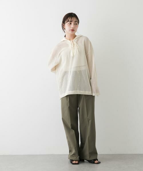 SENSE OF PLACE by URBAN RESEARCH / センスオブプレイス バイ アーバンリサーチ その他トップス | フーデットメッシュトップ | 詳細18