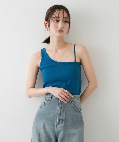 SENSE OF PLACE by URBAN RESEARCH / センスオブプレイス バイ アーバンリサーチ タンクトップ | カップツキワンショルダータンクトップ | 詳細1