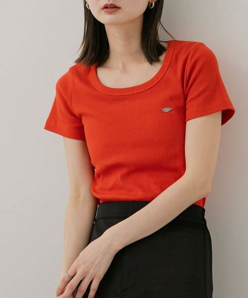 SENSE OF PLACE by URBAN RESEARCH / センスオブプレイス バイ アーバンリサーチ Tシャツ | 『一部WEB限定カラー』ラウンドネックリブTシャツ(半袖) | 詳細5