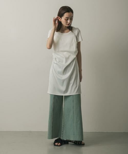 SENSE OF PLACE by URBAN RESEARCH / センスオブプレイス バイ アーバンリサーチ Tシャツ | 『一部WEB限定カラー』ラウンドネックリブTシャツ(半袖) | 詳細18