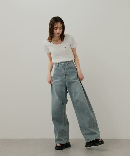 SENSE OF PLACE by URBAN RESEARCH / センスオブプレイス バイ アーバンリサーチ Tシャツ | 『一部WEB限定カラー』ラウンドネックリブTシャツ(半袖) | 詳細19