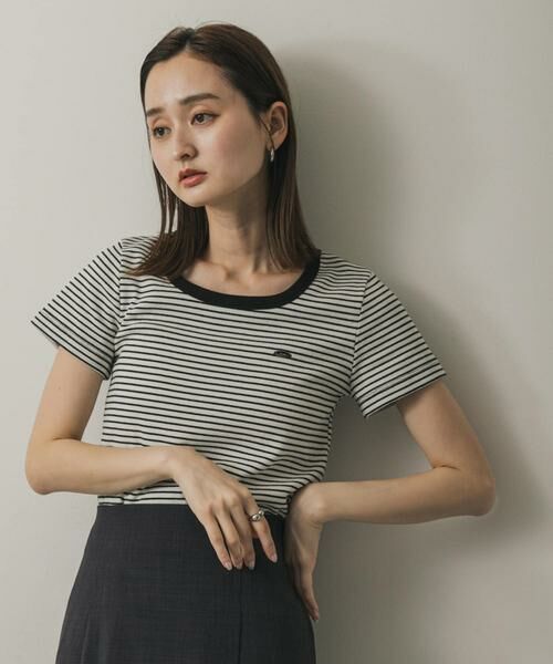 SENSE OF PLACE by URBAN RESEARCH / センスオブプレイス バイ アーバンリサーチ Tシャツ | 『一部WEB限定カラー』ラウンドネックリブTシャツ(半袖) | 詳細22