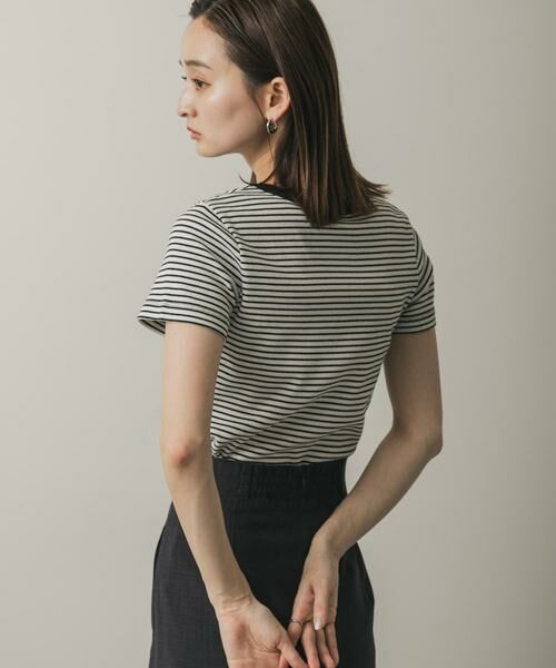 SENSE OF PLACE by URBAN RESEARCH / センスオブプレイス バイ アーバンリサーチ Tシャツ | 『一部WEB限定カラー』ラウンドネックリブTシャツ(半袖) | 詳細23