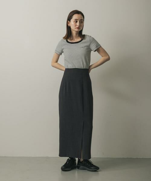 SENSE OF PLACE by URBAN RESEARCH / センスオブプレイス バイ アーバンリサーチ Tシャツ | 『一部WEB限定カラー』ラウンドネックリブTシャツ(半袖) | 詳細24