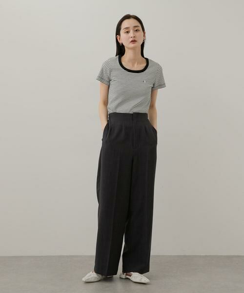 SENSE OF PLACE by URBAN RESEARCH / センスオブプレイス バイ アーバンリサーチ Tシャツ | 『一部WEB限定カラー』ラウンドネックリブTシャツ(半袖) | 詳細26