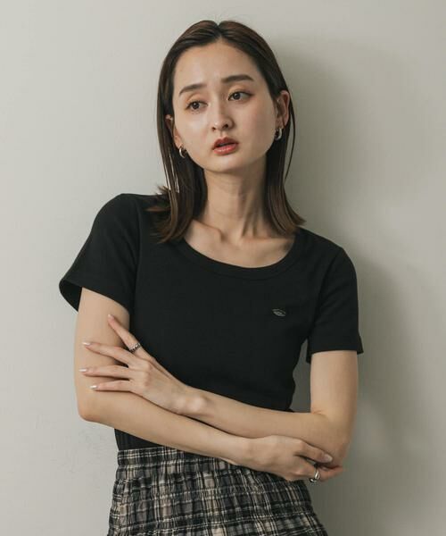 SENSE OF PLACE by URBAN RESEARCH / センスオブプレイス バイ アーバンリサーチ Tシャツ | 『一部WEB限定カラー』ラウンドネックリブTシャツ(半袖) | 詳細29