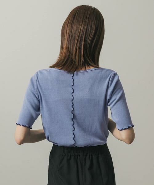 SENSE OF PLACE by URBAN RESEARCH / センスオブプレイス バイ アーバンリサーチ Tシャツ | カットアウトピグメントトップ(5分袖) | 詳細11