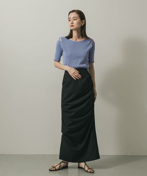 SENSE OF PLACE by URBAN RESEARCH / センスオブプレイス バイ アーバンリサーチ Tシャツ | カットアウトピグメントトップ(5分袖) | 詳細12