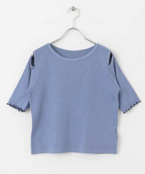 SENSE OF PLACE by URBAN RESEARCH / センスオブプレイス バイ アーバンリサーチ Tシャツ | カットアウトピグメントトップ(5分袖) | 詳細18