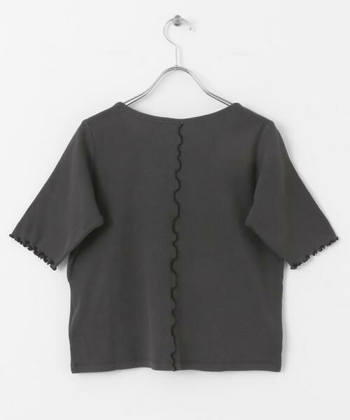 SENSE OF PLACE by URBAN RESEARCH / センスオブプレイス バイ アーバンリサーチ Tシャツ | カットアウトピグメントトップ(5分袖) | 詳細29