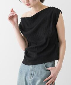 SENSE OF PLACE by URBAN RESEARCH / センスオブプレイス バイ アーバンリサーチ Tシャツ | ランダムリブワンショルダーカットトップ