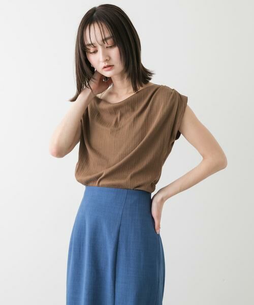 SENSE OF PLACE by URBAN RESEARCH / センスオブプレイス バイ アーバンリサーチ Tシャツ | ランダムリブワンショルダーカットトップ | 詳細1