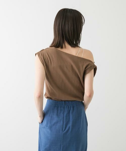 SENSE OF PLACE by URBAN RESEARCH / センスオブプレイス バイ アーバンリサーチ Tシャツ | ランダムリブワンショルダーカットトップ | 詳細2