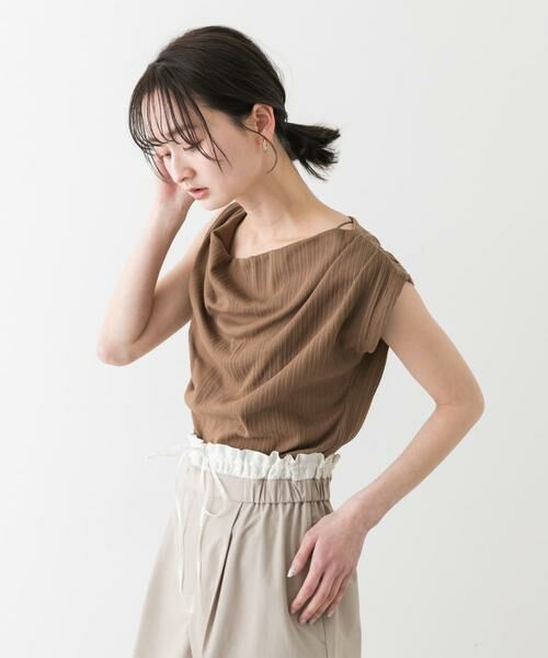 SENSE OF PLACE by URBAN RESEARCH / センスオブプレイス バイ アーバンリサーチ Tシャツ | ランダムリブワンショルダーカットトップ | 詳細6