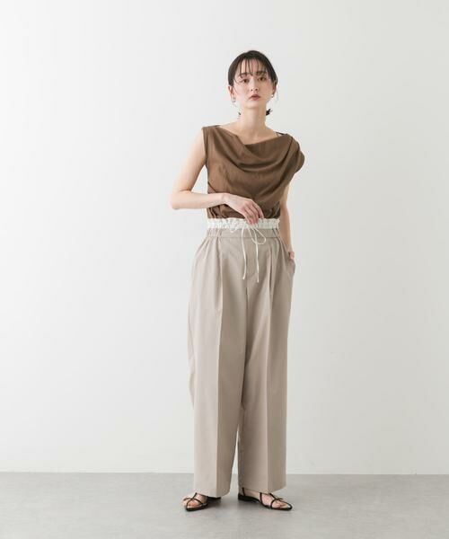 SENSE OF PLACE by URBAN RESEARCH / センスオブプレイス バイ アーバンリサーチ Tシャツ | ランダムリブワンショルダーカットトップ | 詳細7