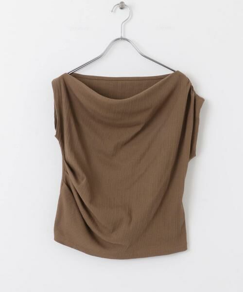 SENSE OF PLACE by URBAN RESEARCH / センスオブプレイス バイ アーバンリサーチ Tシャツ | ランダムリブワンショルダーカットトップ | 詳細8