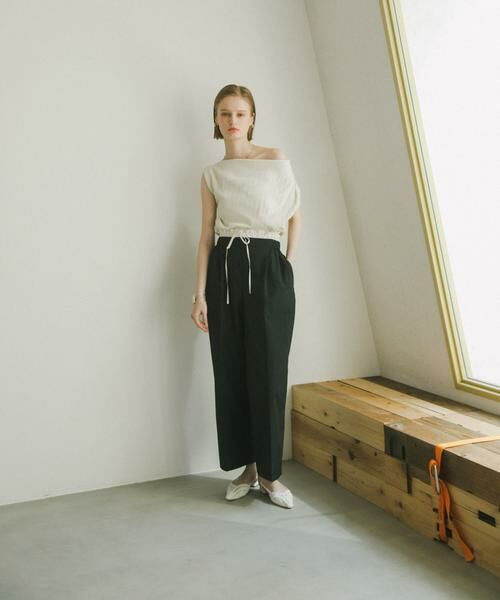 SENSE OF PLACE by URBAN RESEARCH / センスオブプレイス バイ アーバンリサーチ Tシャツ | ランダムリブワンショルダーカットトップ | 詳細19