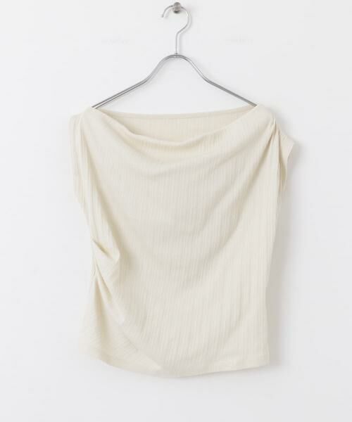 SENSE OF PLACE by URBAN RESEARCH / センスオブプレイス バイ アーバンリサーチ Tシャツ | ランダムリブワンショルダーカットトップ | 詳細21