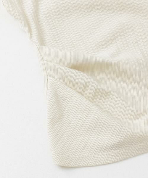 SENSE OF PLACE by URBAN RESEARCH / センスオブプレイス バイ アーバンリサーチ Tシャツ | ランダムリブワンショルダーカットトップ | 詳細22