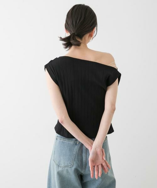 SENSE OF PLACE by URBAN RESEARCH / センスオブプレイス バイ アーバンリサーチ Tシャツ | ランダムリブワンショルダーカットトップ | 詳細25