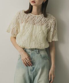 SENSE OF PLACE by URBAN RESEARCH / センスオブプレイス バイ アーバンリサーチ シャツ・ブラウス | コードシシュウトップ(半袖)