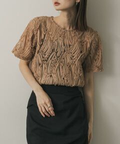 SENSE OF PLACE by URBAN RESEARCH / センスオブプレイス バイ アーバンリサーチ シャツ・ブラウス | コードシシュウトップ(半袖)