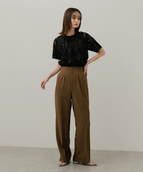 SENSE OF PLACE by URBAN RESEARCH / センスオブプレイス バイ アーバンリサーチ シャツ・ブラウス | コードシシュウトップ(半袖) | 詳細12