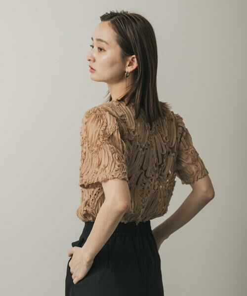 SENSE OF PLACE by URBAN RESEARCH / センスオブプレイス バイ アーバンリサーチ シャツ・ブラウス | コードシシュウトップ(半袖) | 詳細16