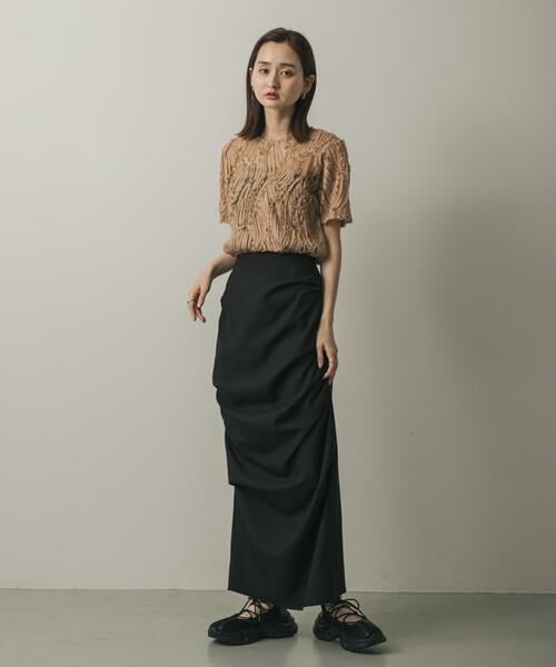 SENSE OF PLACE by URBAN RESEARCH / センスオブプレイス バイ アーバンリサーチ シャツ・ブラウス | コードシシュウトップ(半袖) | 詳細17