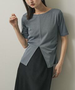 SENSE OF PLACE by URBAN RESEARCH / センスオブプレイス バイ アーバンリサーチ Tシャツ | 2WAYウエストギャザーリブトップ