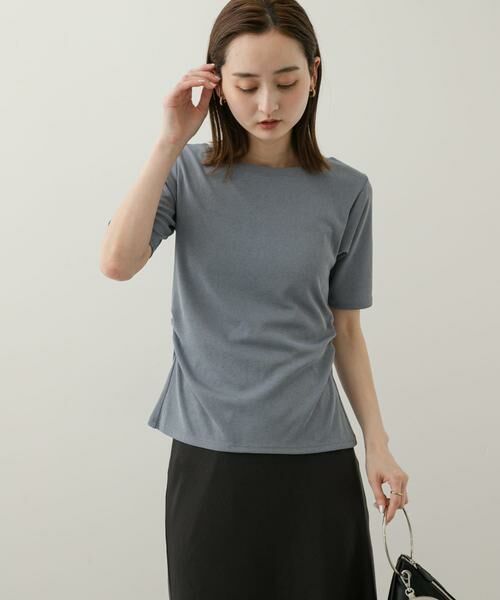 SENSE OF PLACE by URBAN RESEARCH / センスオブプレイス バイ アーバンリサーチ Tシャツ | 2WAYウエストギャザーリブトップ | 詳細4