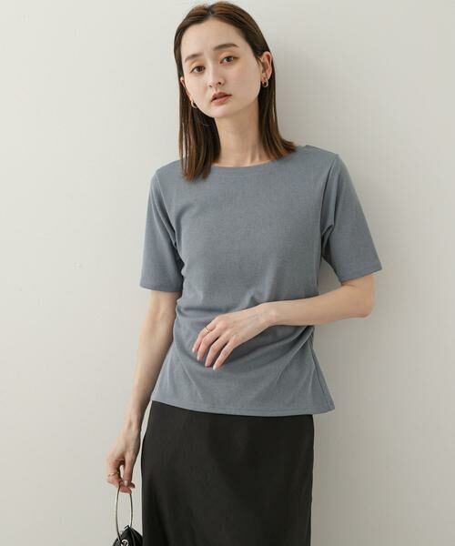 SENSE OF PLACE by URBAN RESEARCH / センスオブプレイス バイ アーバンリサーチ Tシャツ | 2WAYウエストギャザーリブトップ | 詳細5