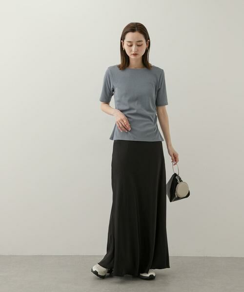 SENSE OF PLACE by URBAN RESEARCH / センスオブプレイス バイ アーバンリサーチ Tシャツ | 2WAYウエストギャザーリブトップ | 詳細7