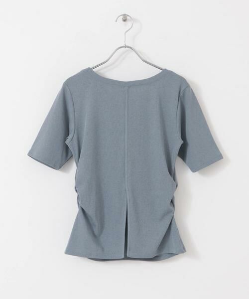 SENSE OF PLACE by URBAN RESEARCH / センスオブプレイス バイ アーバンリサーチ Tシャツ | 2WAYウエストギャザーリブトップ | 詳細9