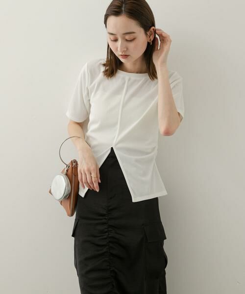 SENSE OF PLACE by URBAN RESEARCH / センスオブプレイス バイ アーバンリサーチ Tシャツ | 2WAYウエストギャザーリブトップ | 詳細15