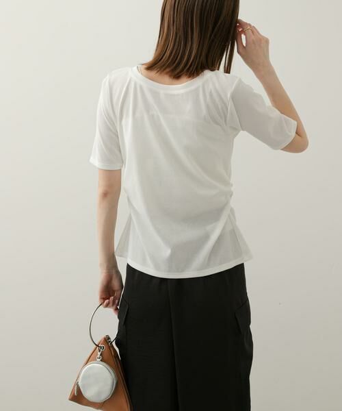 SENSE OF PLACE by URBAN RESEARCH / センスオブプレイス バイ アーバンリサーチ Tシャツ | 2WAYウエストギャザーリブトップ | 詳細17