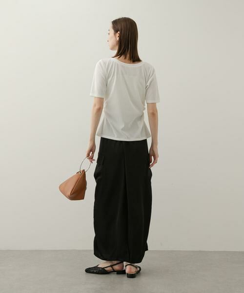 SENSE OF PLACE by URBAN RESEARCH / センスオブプレイス バイ アーバンリサーチ Tシャツ | 2WAYウエストギャザーリブトップ | 詳細20