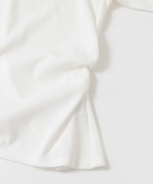 SENSE OF PLACE by URBAN RESEARCH / センスオブプレイス バイ アーバンリサーチ Tシャツ | 2WAYウエストギャザーリブトップ | 詳細22