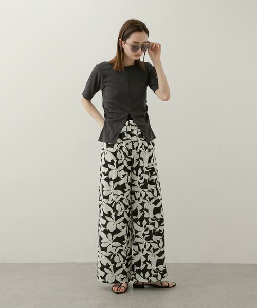 SENSE OF PLACE by URBAN RESEARCH / センスオブプレイス バイ アーバンリサーチ Tシャツ | 2WAYウエストギャザーリブトップ | 詳細29