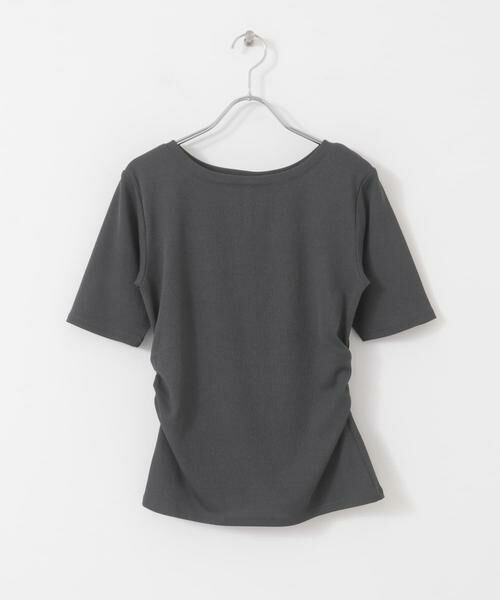 SENSE OF PLACE by URBAN RESEARCH / センスオブプレイス バイ アーバンリサーチ Tシャツ | 2WAYウエストギャザーリブトップ | 詳細30