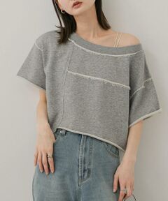 SENSE OF PLACE by URBAN RESEARCH / センスオブプレイス バイ アーバンリサーチ Tシャツ | パッチワーククロップドトップ