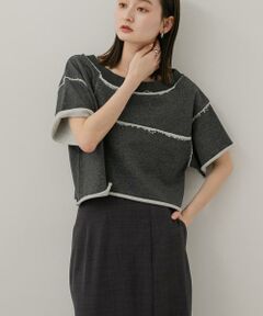 SENSE OF PLACE by URBAN RESEARCH / センスオブプレイス バイ アーバンリサーチ Tシャツ | パッチワーククロップドトップ