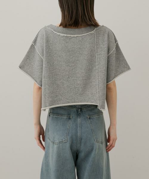 SENSE OF PLACE by URBAN RESEARCH / センスオブプレイス バイ アーバンリサーチ Tシャツ | パッチワーククロップドトップ | 詳細9