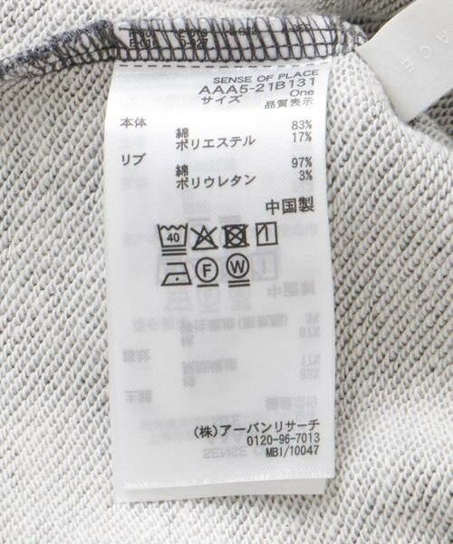 SENSE OF PLACE by URBAN RESEARCH / センスオブプレイス バイ アーバンリサーチ Tシャツ | パッチワーククロップドトップ | 詳細21