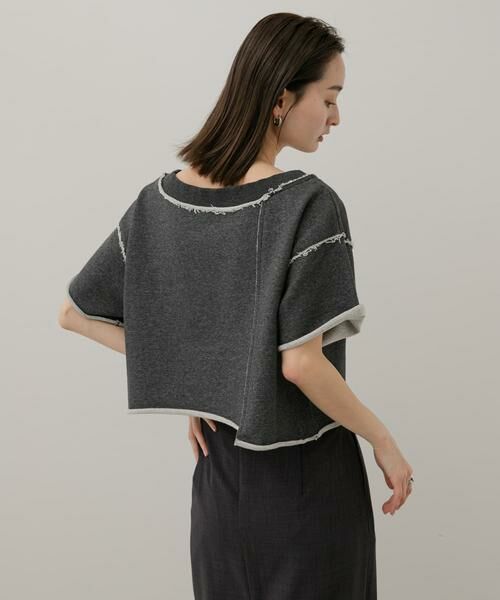 SENSE OF PLACE by URBAN RESEARCH / センスオブプレイス バイ アーバンリサーチ Tシャツ | パッチワーククロップドトップ | 詳細13