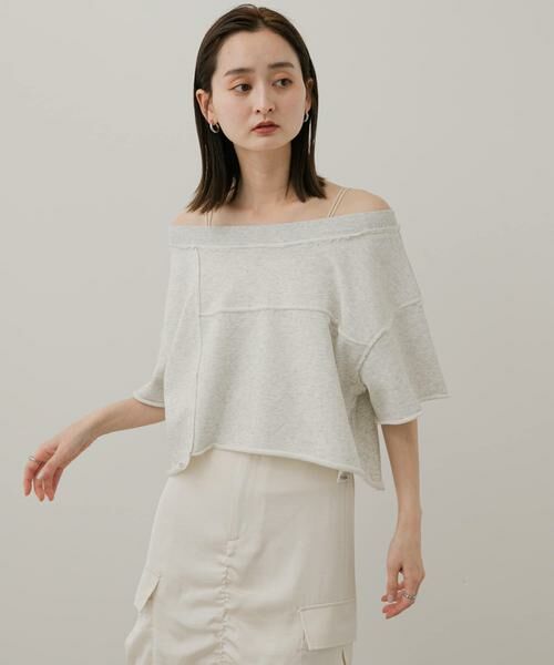 SENSE OF PLACE by URBAN RESEARCH / センスオブプレイス バイ アーバンリサーチ Tシャツ | パッチワーククロップドトップ | 詳細23