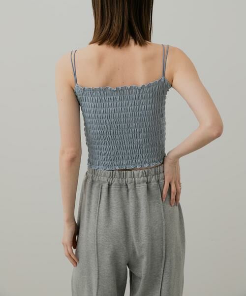 SENSE OF PLACE by URBAN RESEARCH / センスオブプレイス バイ アーバンリサーチ キャミソール・チューブトップ | ラメシャーリングカップツキキャミソール | 詳細4