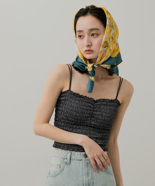 SENSE OF PLACE by URBAN RESEARCH / センスオブプレイス バイ アーバンリサーチ キャミソール・チューブトップ | ラメシャーリングカップツキキャミソール | 詳細15