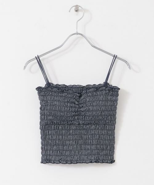 SENSE OF PLACE by URBAN RESEARCH / センスオブプレイス バイ アーバンリサーチ キャミソール・チューブトップ | ラメシャーリングカップツキキャミソール | 詳細20