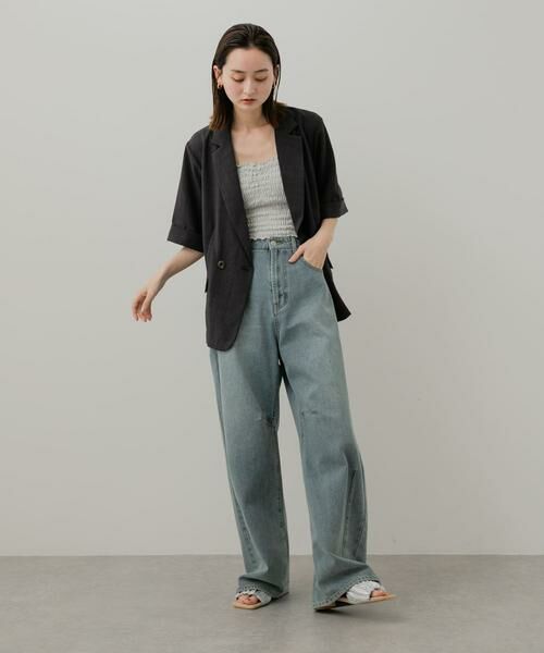 SENSE OF PLACE by URBAN RESEARCH / センスオブプレイス バイ アーバンリサーチ キャミソール・チューブトップ | ラメシャーリングカップツキキャミソール | 詳細25